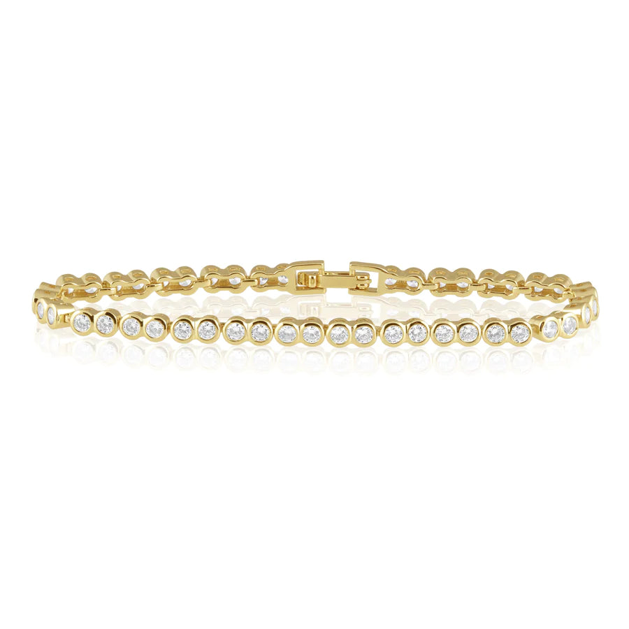 Sahira Bezel Tennis Bracelet