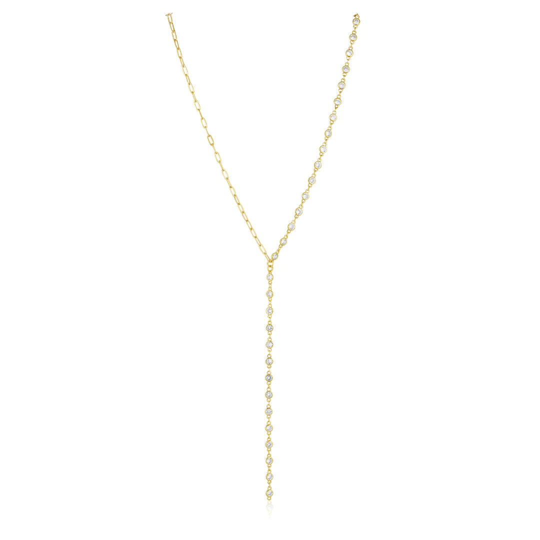 sahiraHalsey CZ Lariat