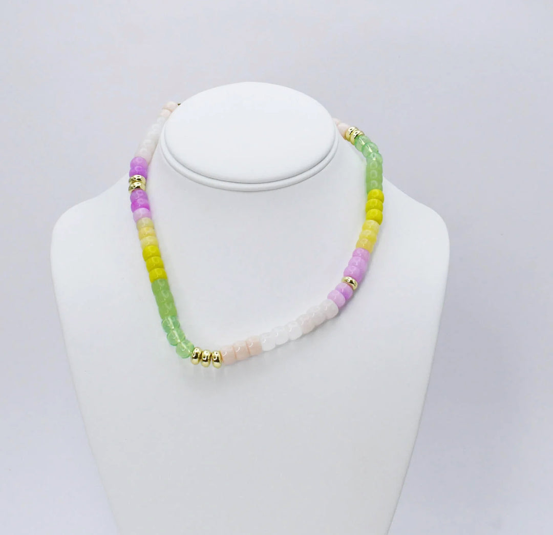 The Neon Girly Gemstone Necklace