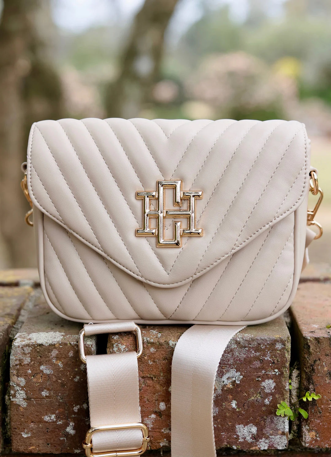 The Angela Quilted Crossbody