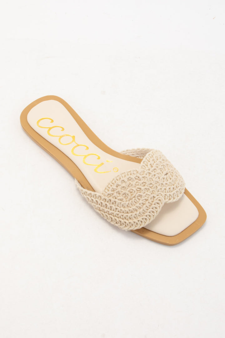 The Jessica Crochet Sandal