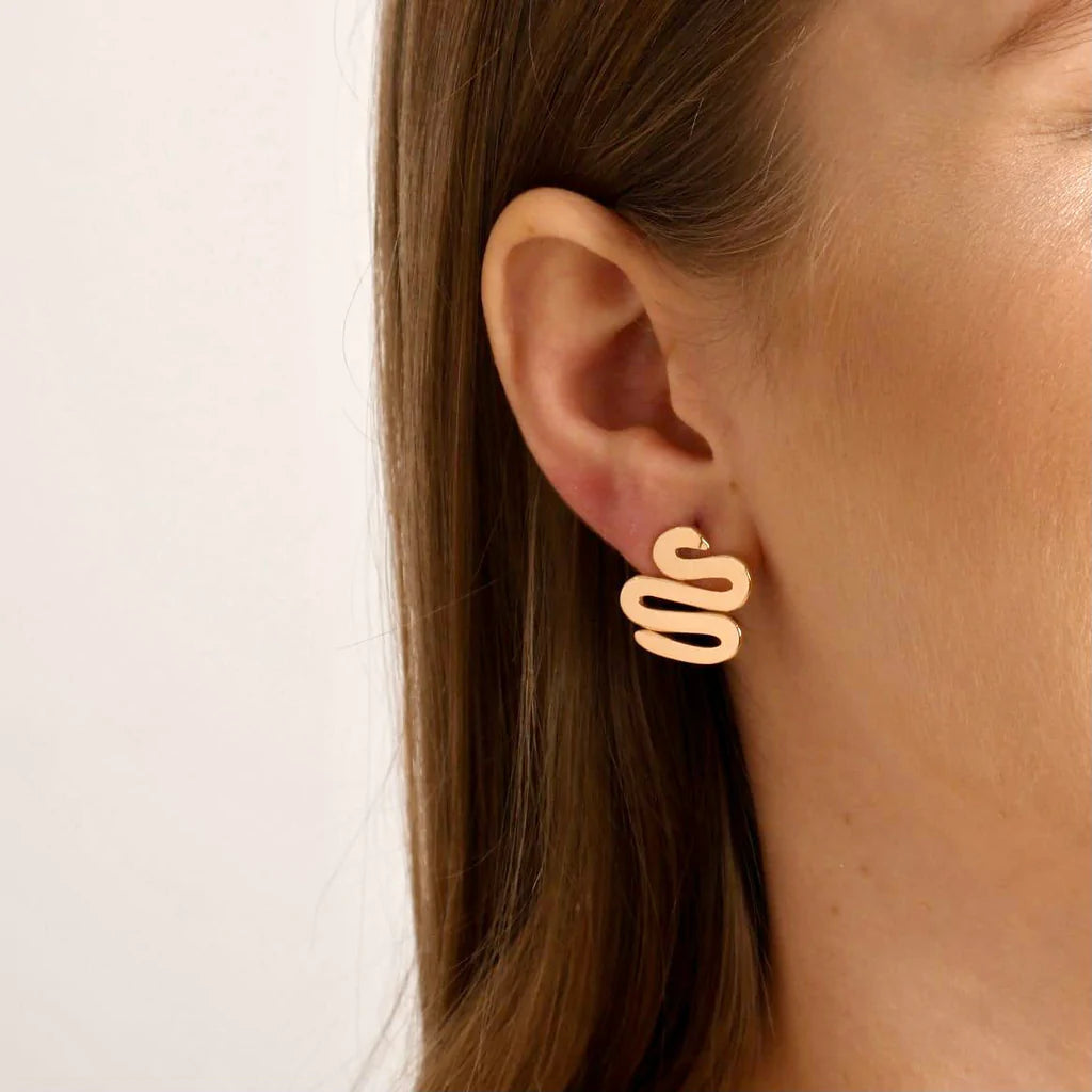 Sheila Fajl Sweet Lucy Snake Studs