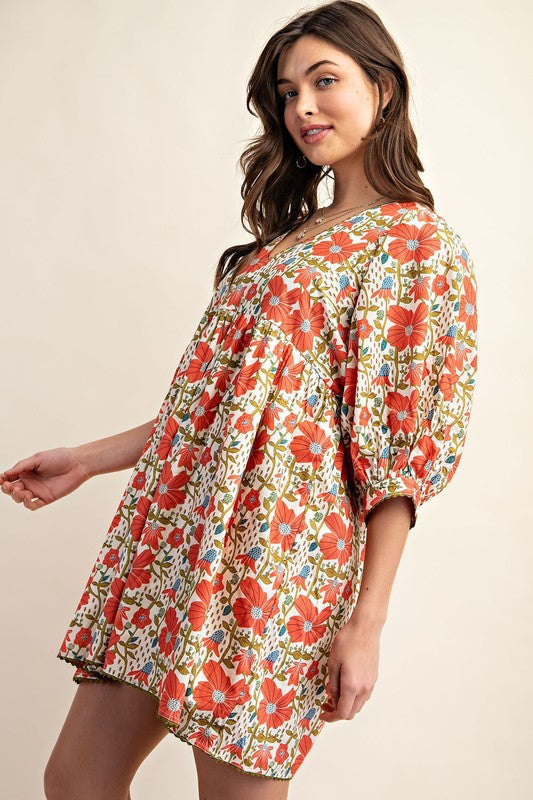 The Aster Floral Dress