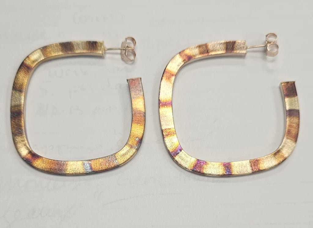 Sheila Fajl Burnished Gold Elisa Hoops