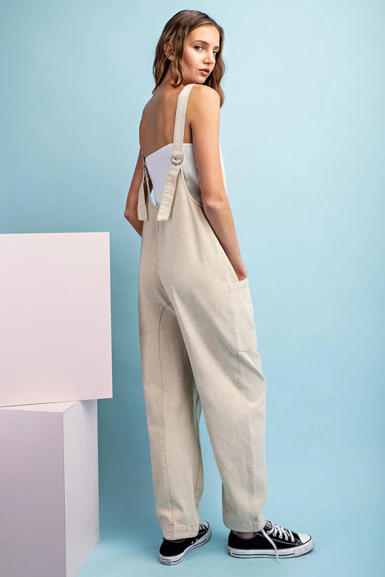 Love Of My Life Taupe Jumpsuit