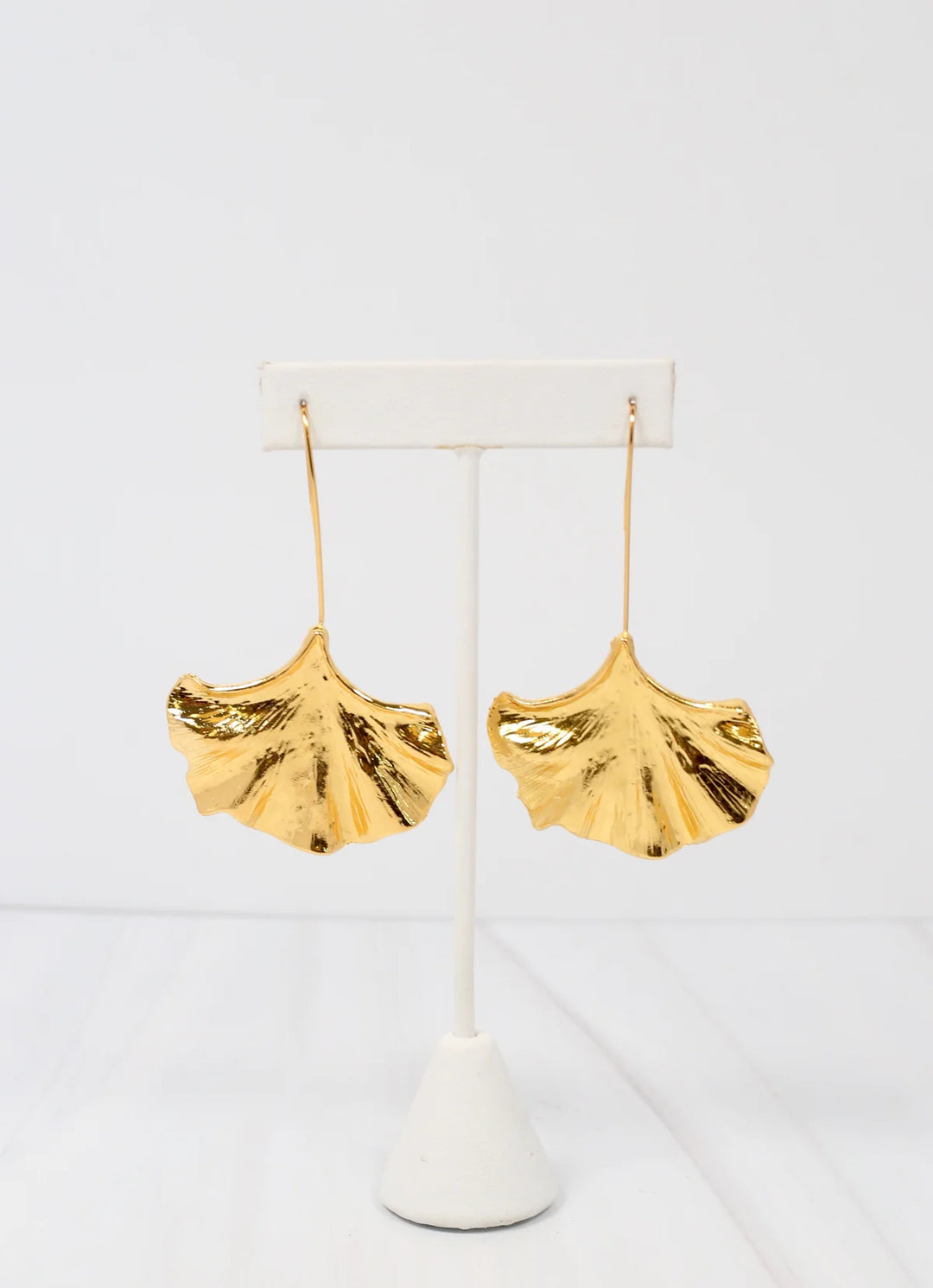 GINKGO LEAF EARRING