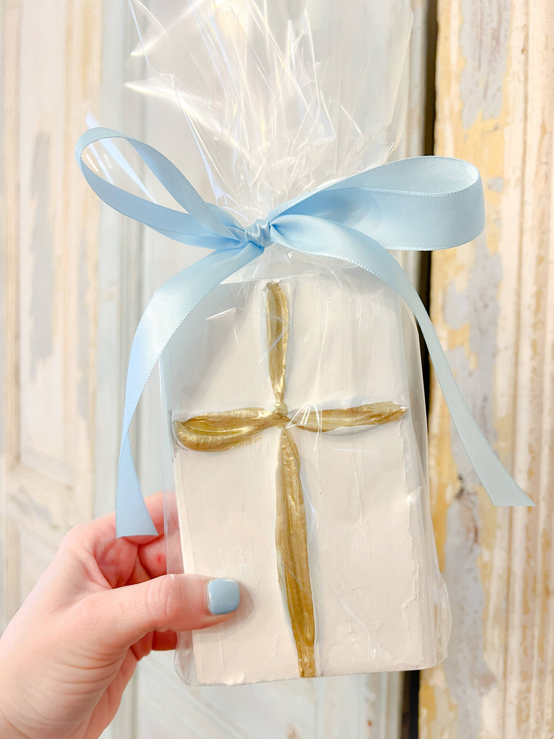 HappiesByAMS - Hand Painted Cross