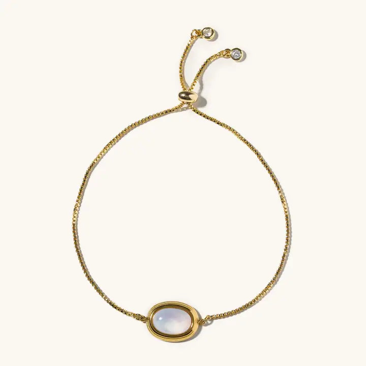 Ophelia Oval Opal Slider