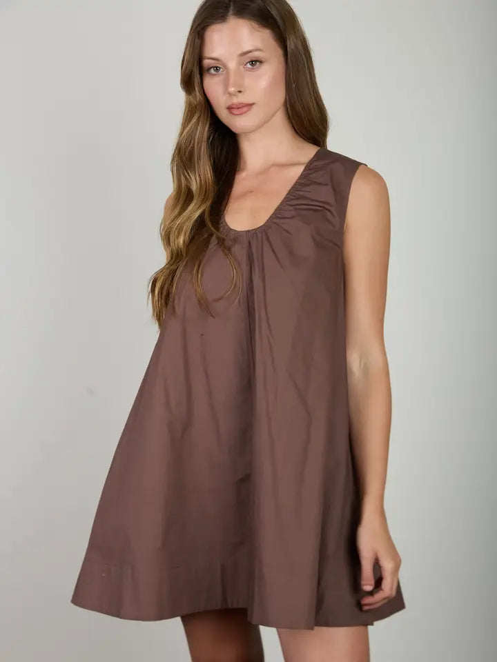 The Chestnut Charm Dress