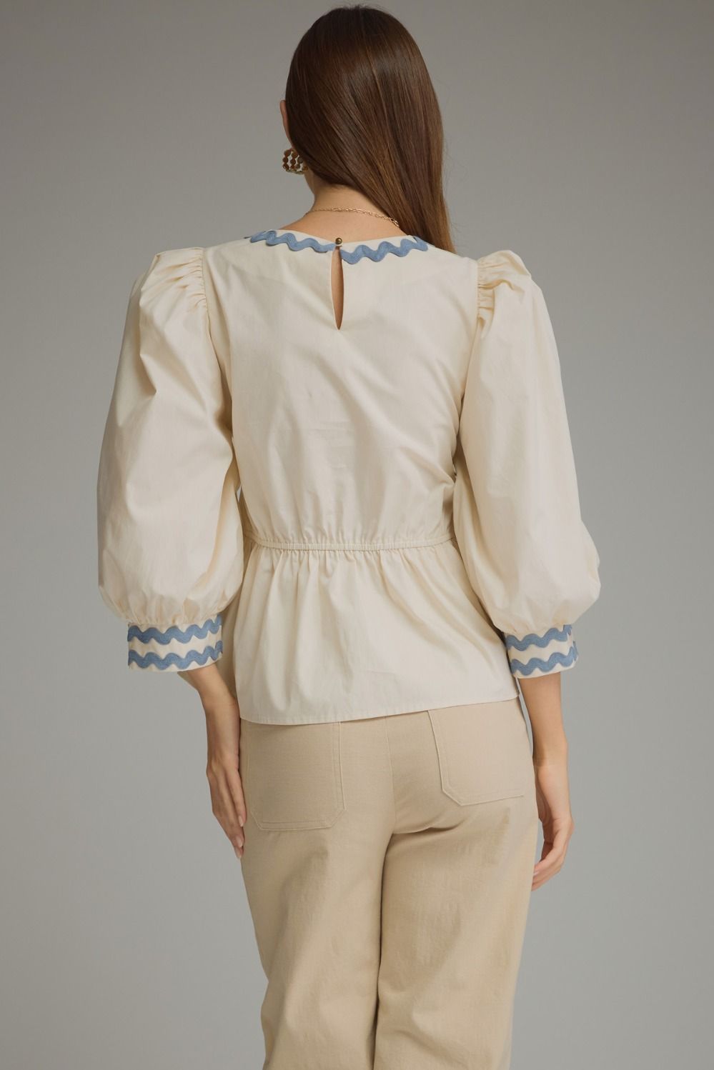The Blue Ribbon Ric Rac Top