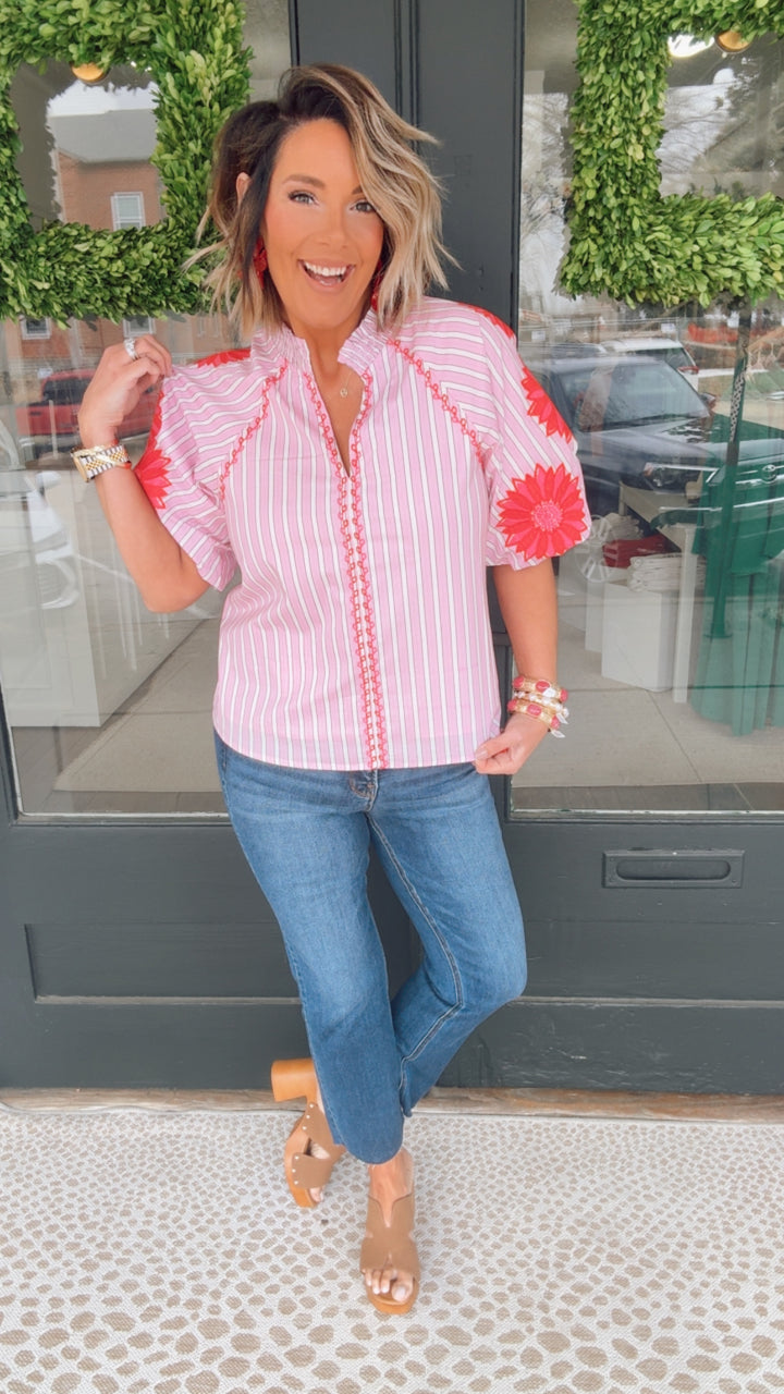 THML Stripe Serenade Top