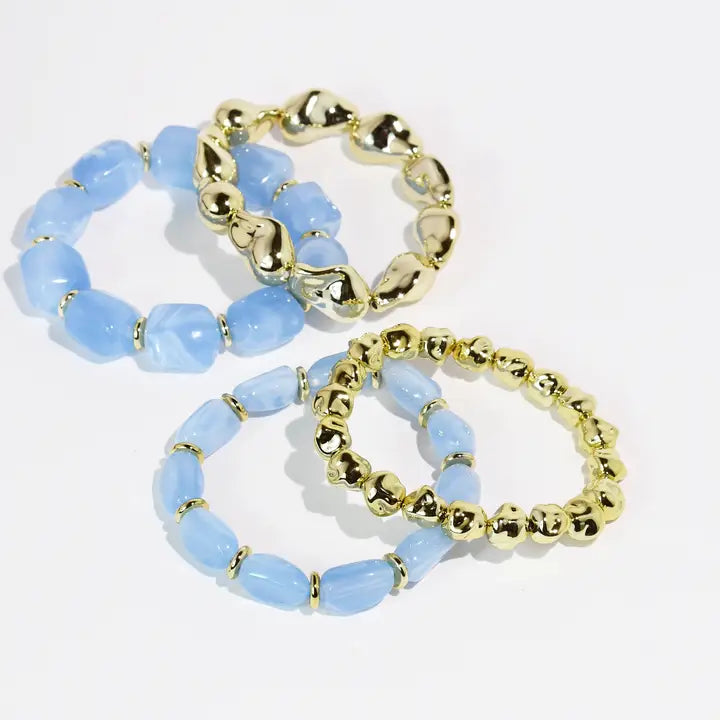Blue All Day Bracelet Set