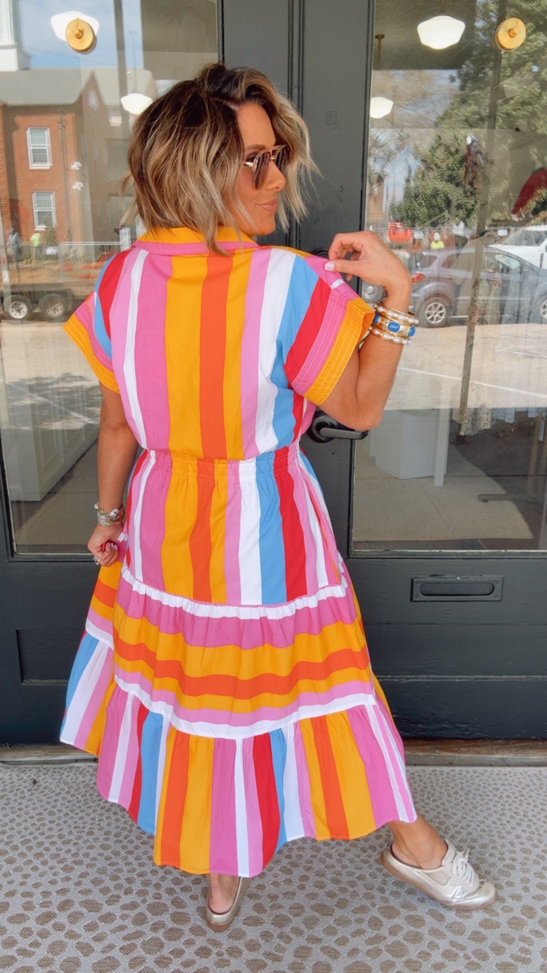 THML Color Catcher Maxi Dress