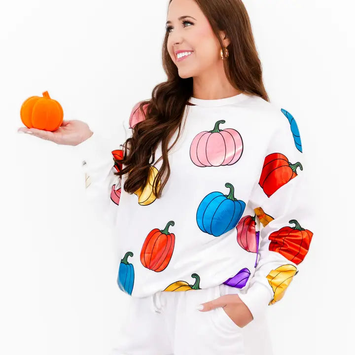 Festive Pumpkin Sweatshirt