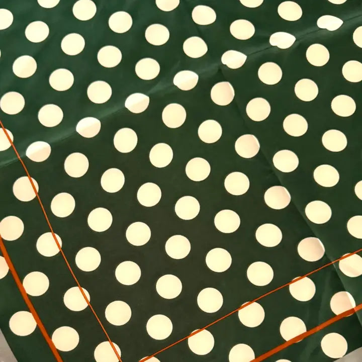Neck Scarf | Oversized Polka Dots