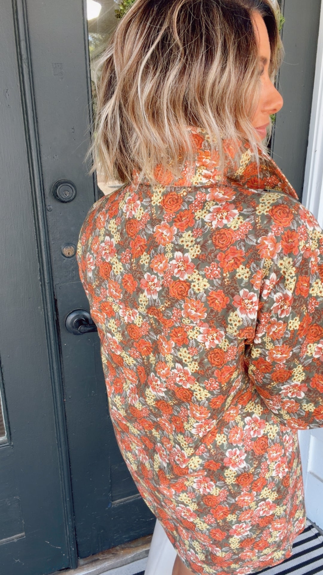 The Brandy Floral Shirt Dress
