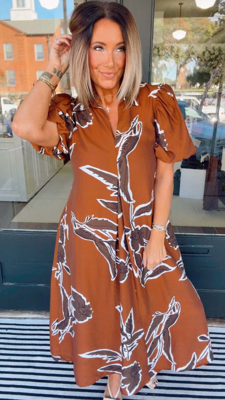 The Fall Favorite Midi Dress