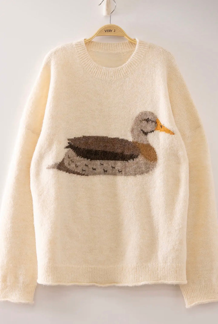 The Mallard Moment Sweater