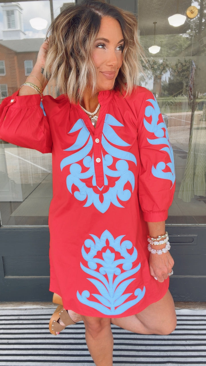 The Scarlet Statement Dress