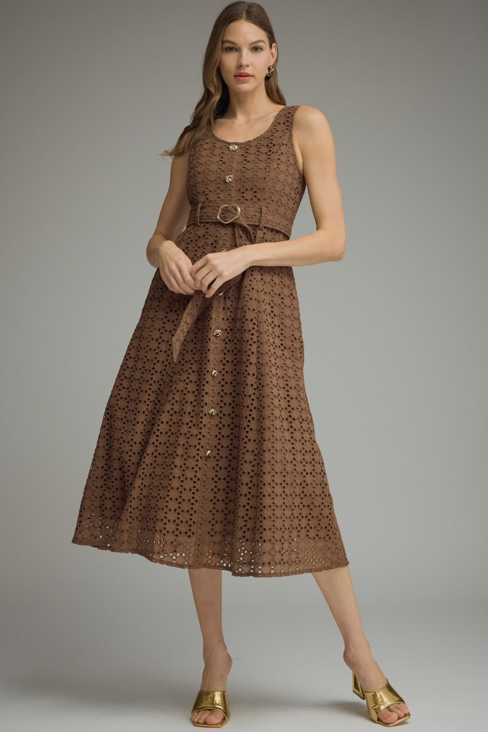 The Chestnut Charm Dress