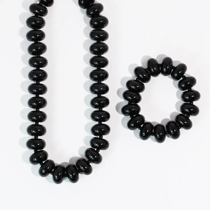 Sugar Bead Black Set