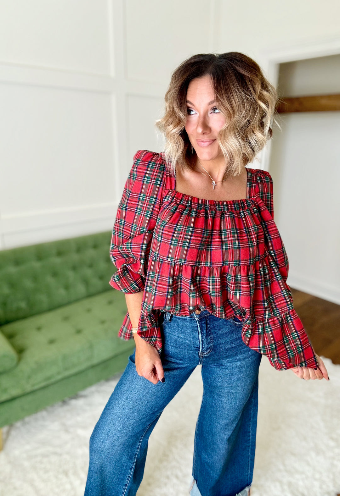 The Plaid Top