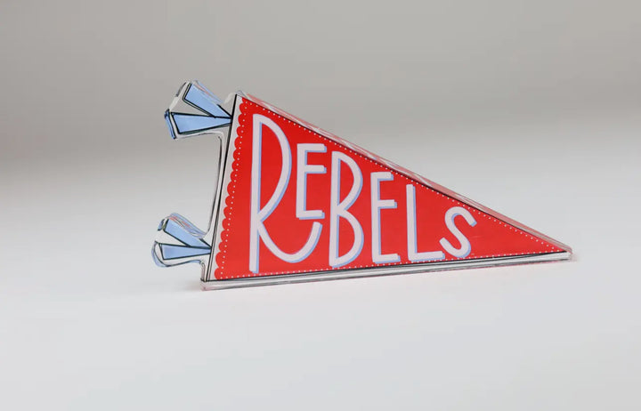 Rebels Pennant Acrylic Shelfie