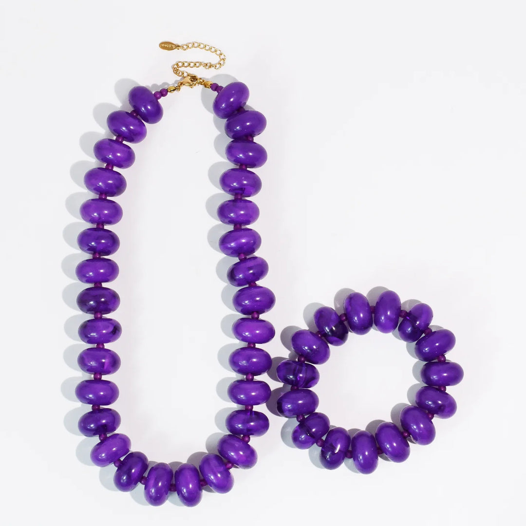Sugar Bead Purple Set