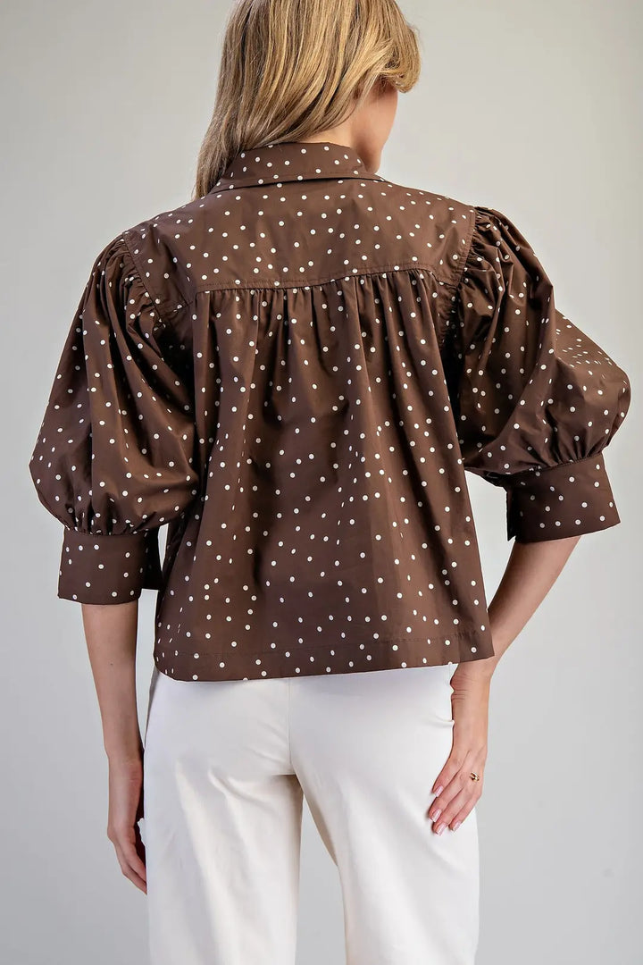 The Dot to Dot Blouse