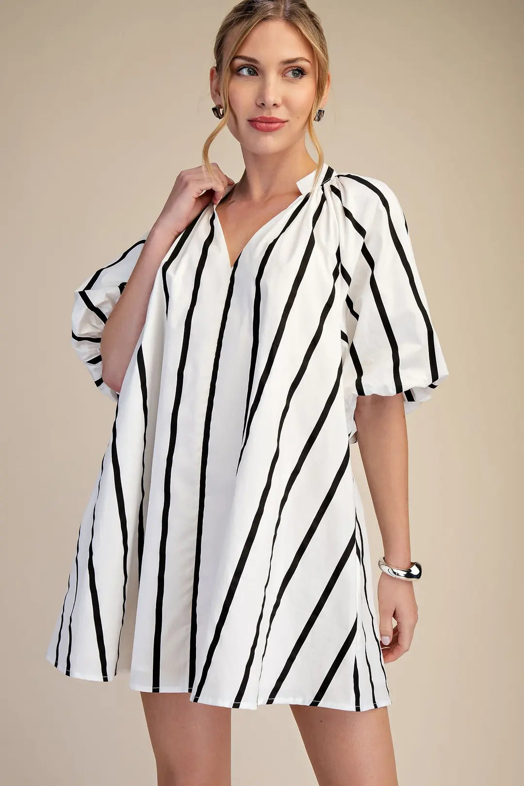 The City Stripe Shift Dress