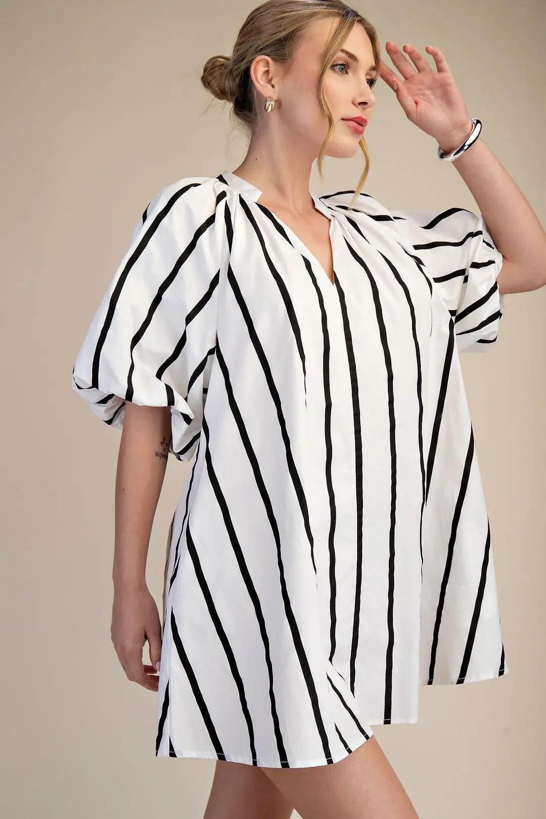 The City Stripe Shift Dress