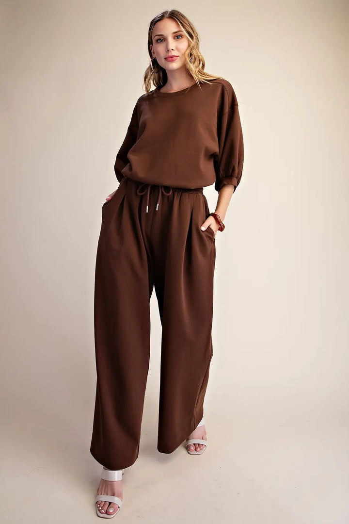 The Chocolate Espresso Lounge Set