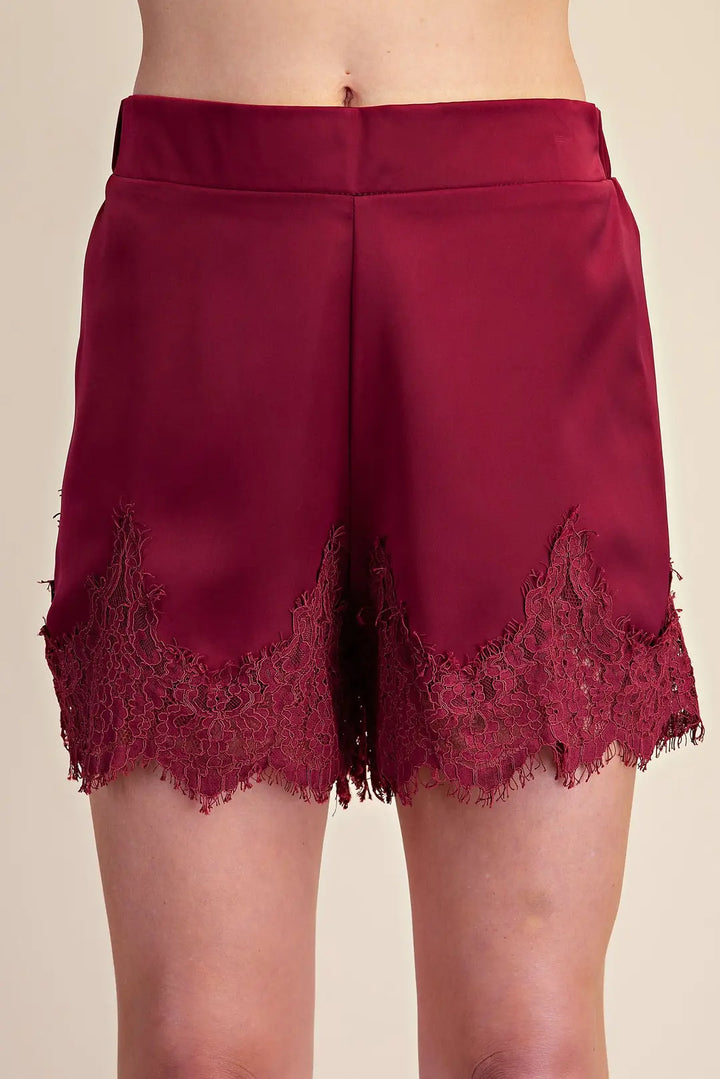 The Sheila Satin Short