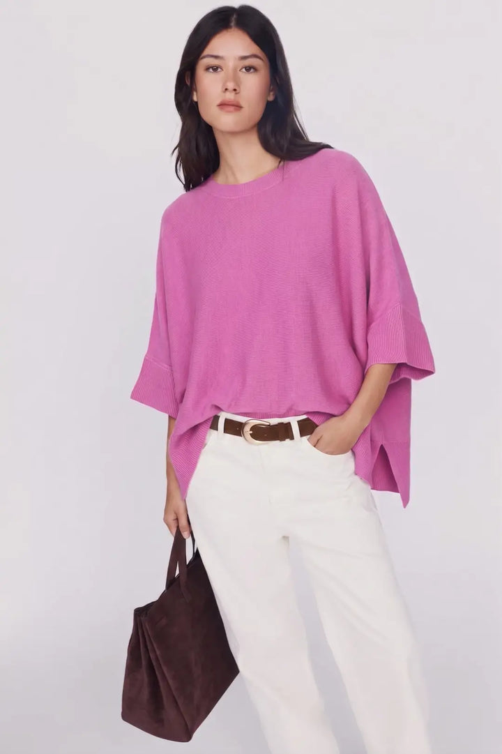 The Easy Does It Short sleeve Sweater