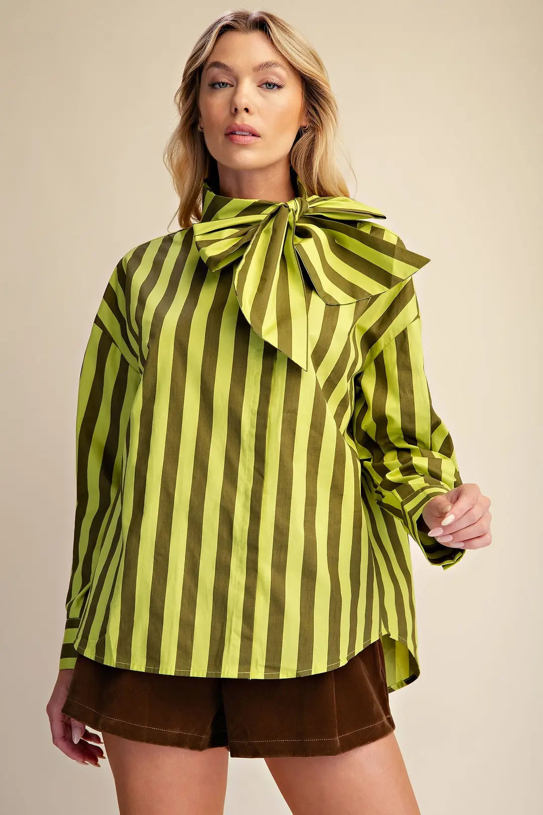 The Greenwich Bow Blouse