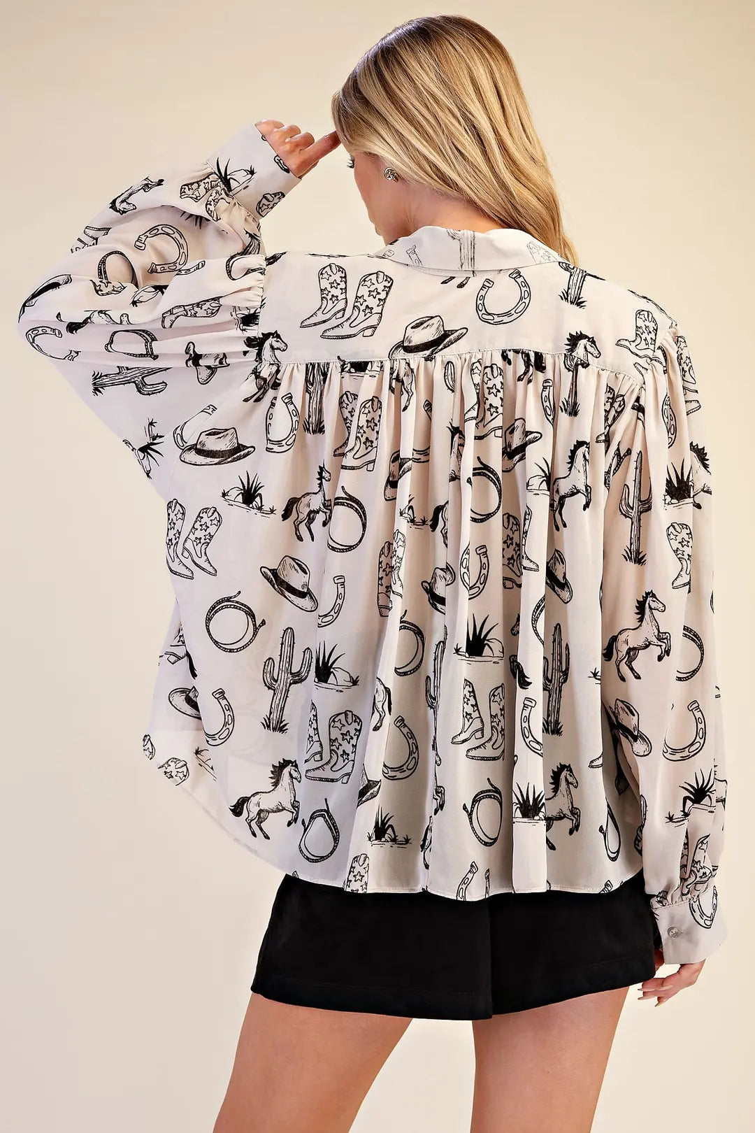 The Howdy Honey Western Top