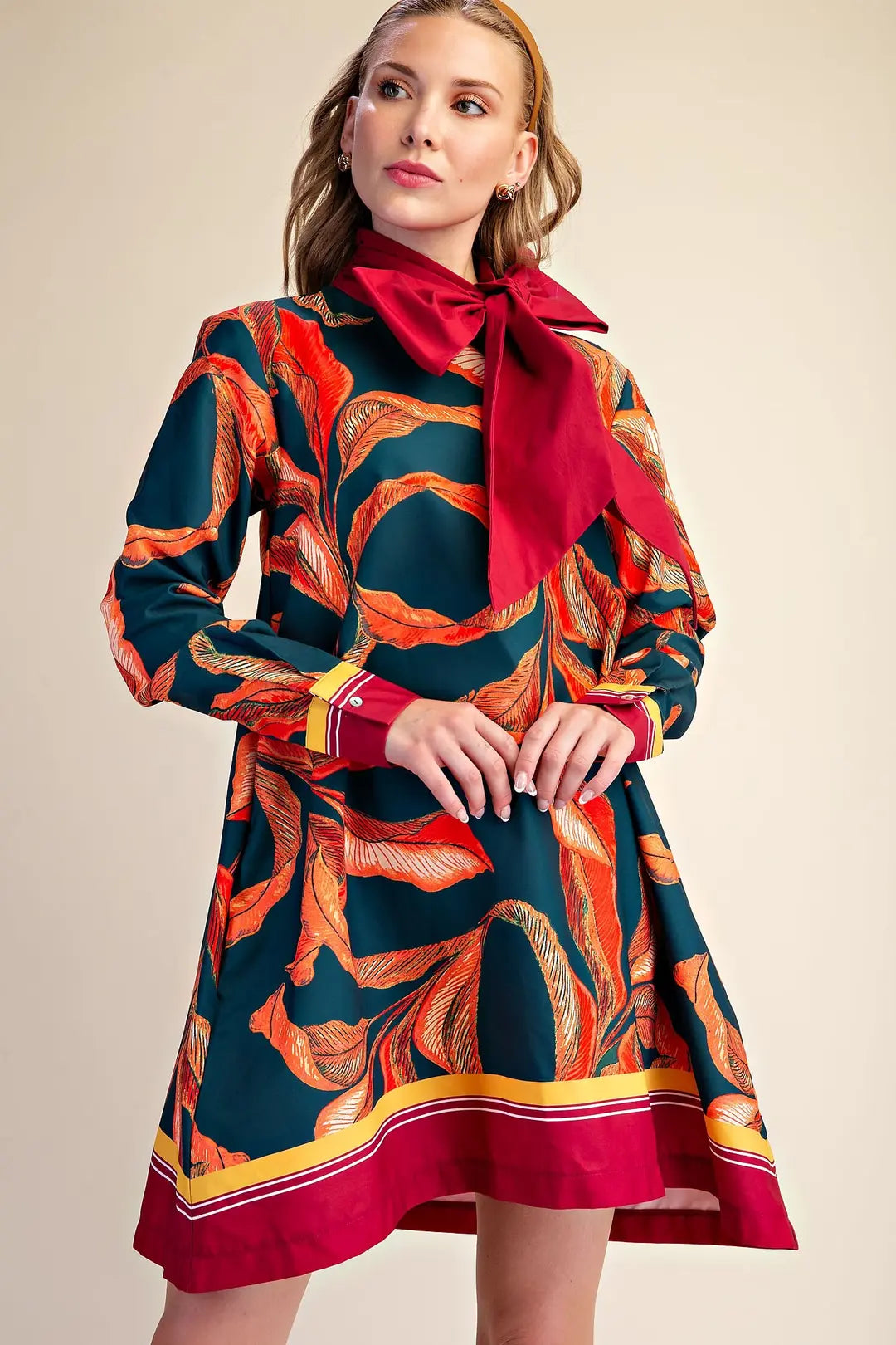 The Artful Escape Bow Dress