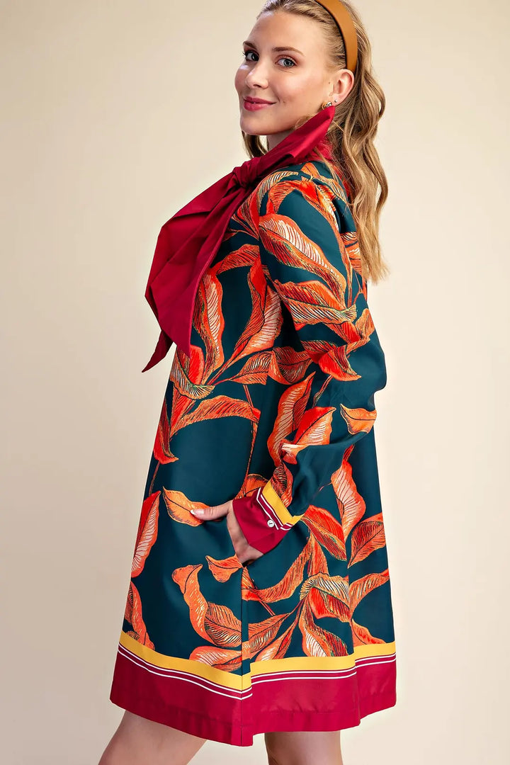 The Artful Escape Bow Dress