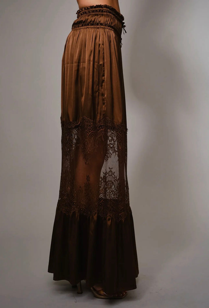 The Lace & Latte Skirt