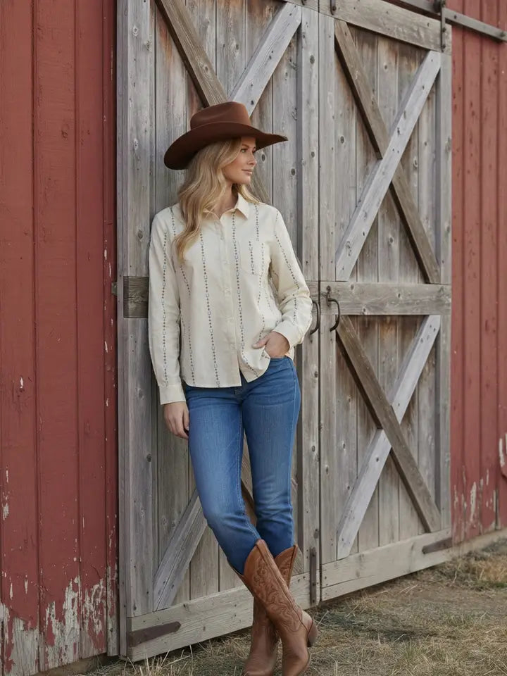 The Western Layering Top