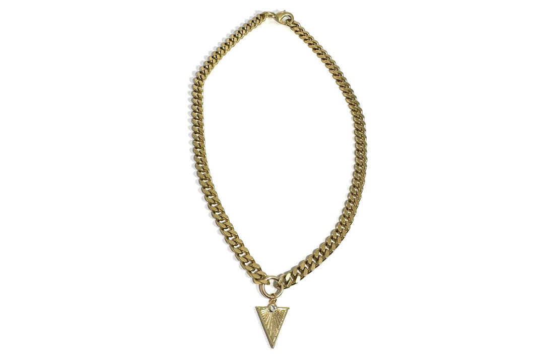 Triad Curb Necklace