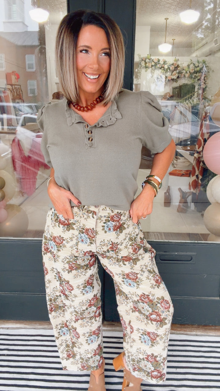 The Printed Tapestry Pant