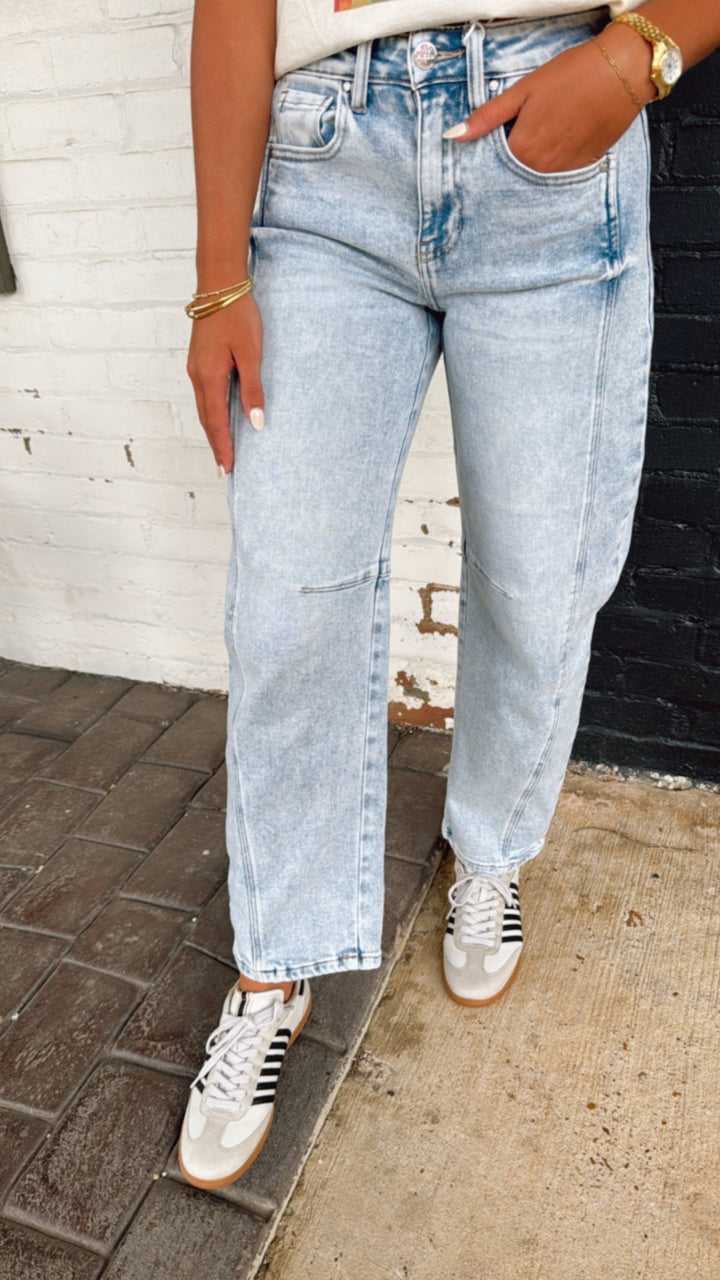 High Rise Leslie Denim
