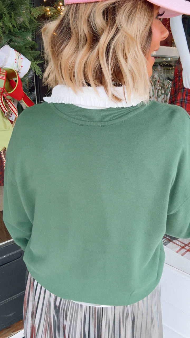 Merrier With A Martini Sweatshirt