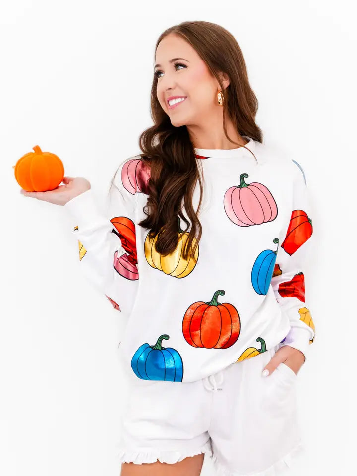 Festive Pumpkin Sweatshirt