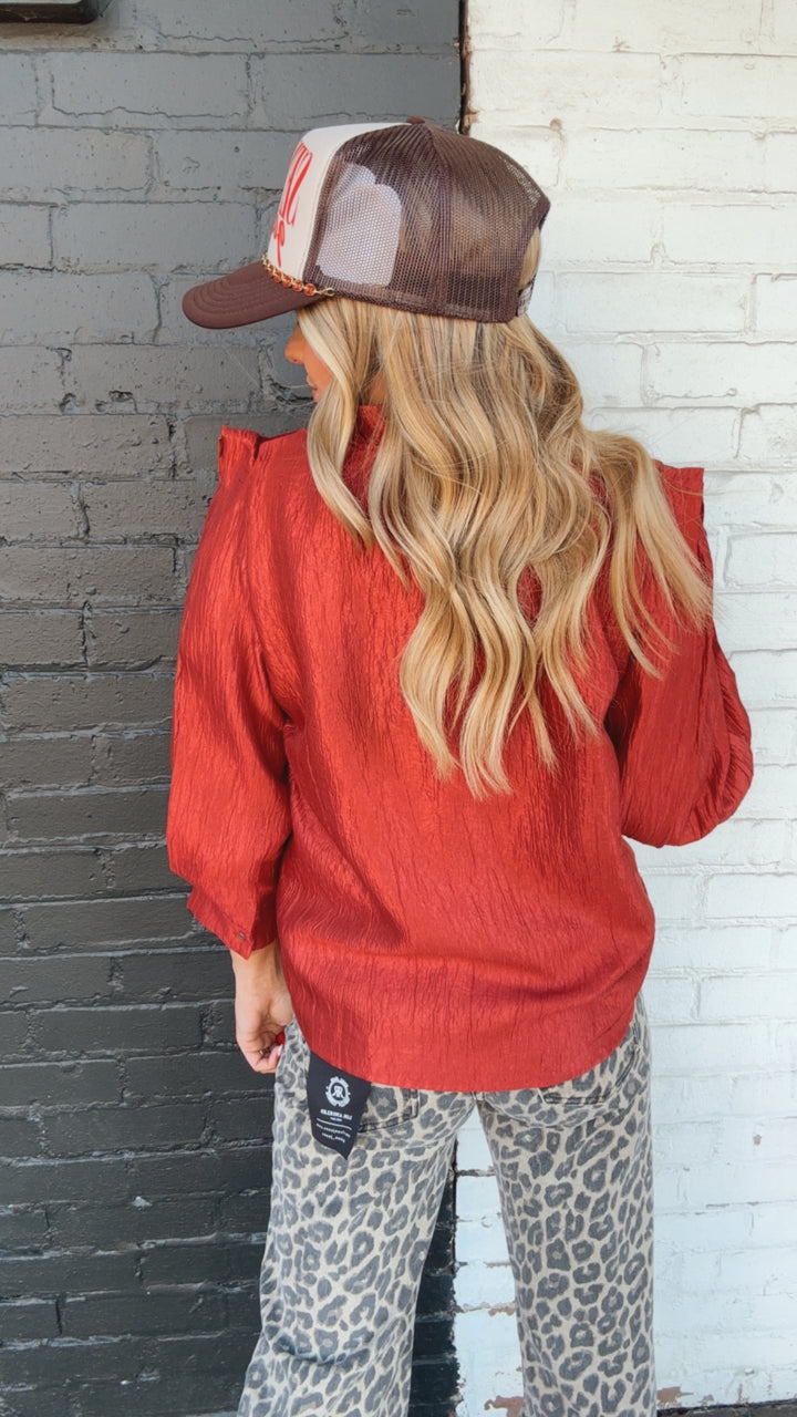 THML Short Sleeve VNeck Top