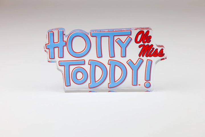 Ole Miss Hotty Toddy Acrylic Shelfie | Art Block Dorm Decor