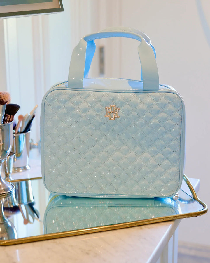 Punta Cana Large Case Light Blue Patent