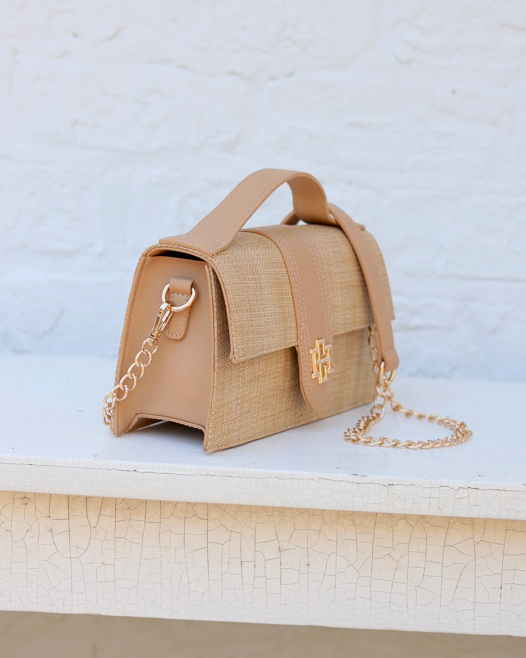 Waverly Clutch Natural