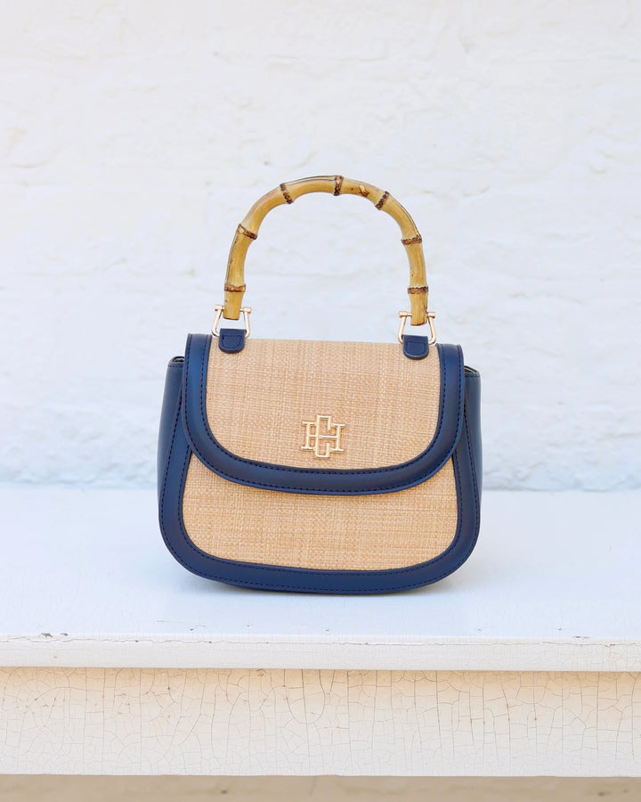 Jessica Handbag Natural Navy